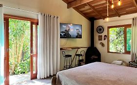 Quarto/suíte com lareira